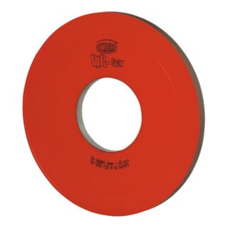 TYROLIT Meule de précision VIB-STAR CBN D x T x H (mm) B126, 300 x 20 x 127, Epaisseur du revêtement X : 3 mm