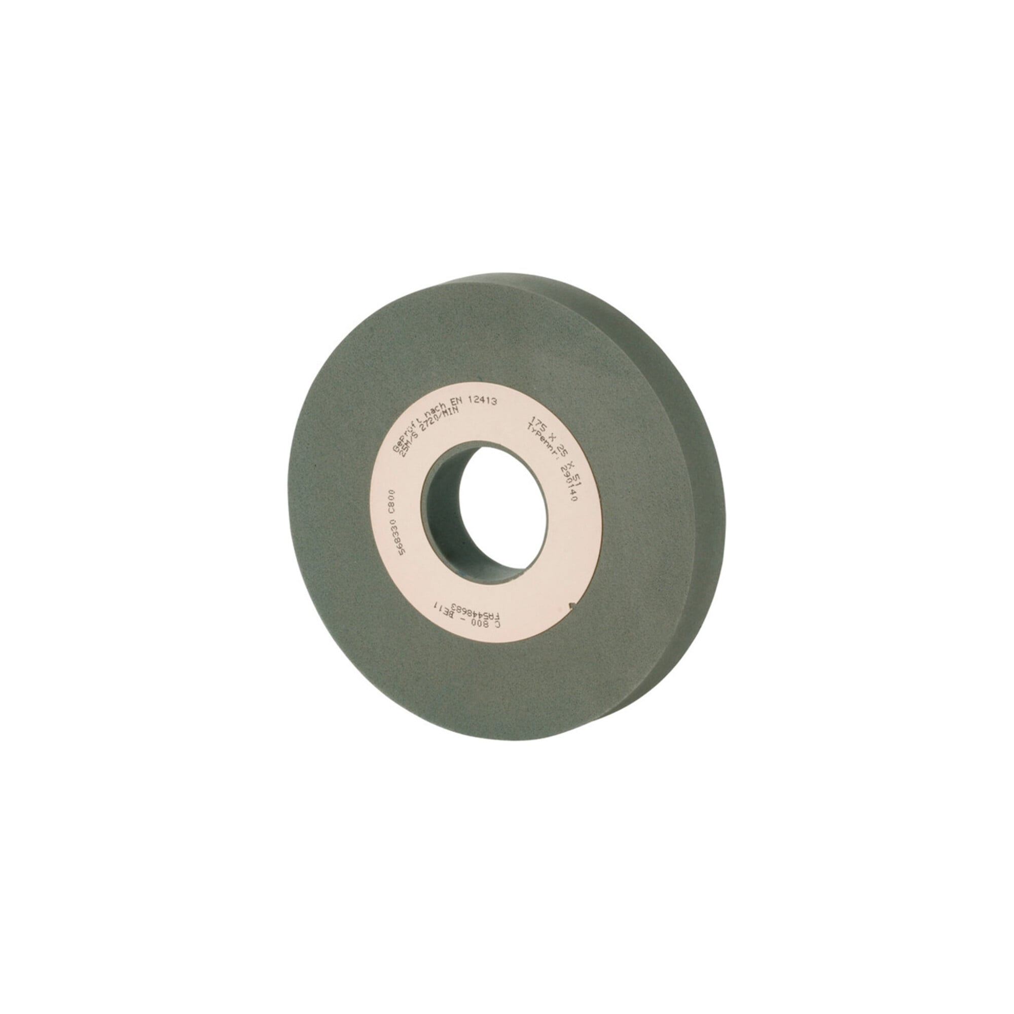 TYROLIT Schleifbockscheibe DxTxH (mm), 125x20x32, Typ: C800