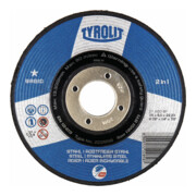 TYROLIT Schruppschleifscheibe Basic* "2 in 1", Scheiben-ØxScheibenbreite: 230X6 mm