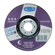 TYROLIT Schruppschleifscheibe PREMIUM*** Focur, Scheiben-ØxScheibenbreite: 125X7 mm-1