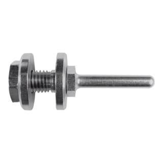 TYROLIT Spandoorn voor kleine doorslijpschijven, Geschikt voor boring-⌀: 6 mm