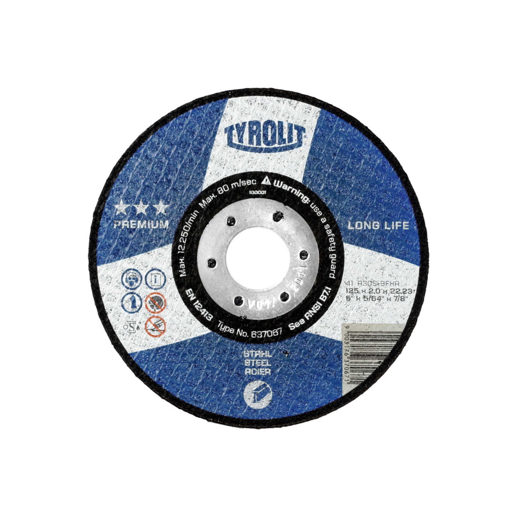 TYROLIT Trennscheibe PREMIUM***, Scheiben-Ø: 230 mm, 563250 230