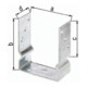 U-Pfostenträger ETA-10/0210 121x150x100x60mm TZN z.Aufschr.GAH