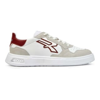 U-Power Berufshalbschuh VENOM OB SR, weiß/beige/rot Gr. 42