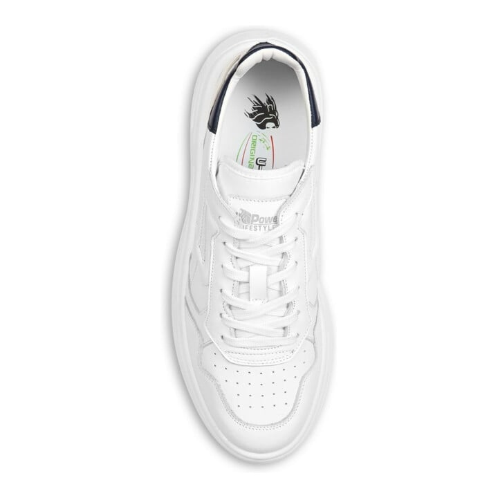 U-Power Chaussure de sécurité basse DRAGOS OB SR, blanc/bleu T42