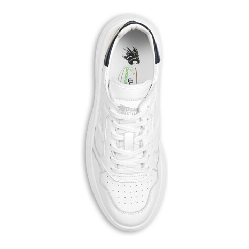 U-Power Chaussure professionnelle basse DRAGOS OB SR, blanc/bleu T45