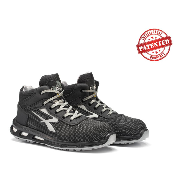 U-Power Redlion Chaussure haute Stego S3 ESD SRC Taille 42