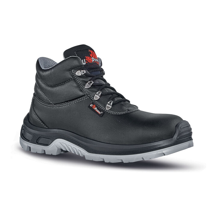 U-Power White68 &amp; Black Chaussures hautes Enough S3 SRC Taille 40