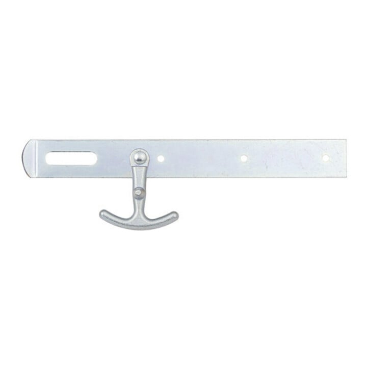Überfalle L.250x30mm B.30mm STA galv.gelb verz.m.Hak.GAH