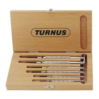 Uhrmacherschraubendr.Satz4tlg.Kreuz 1,5-3mm Turnus