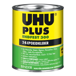 UHU 2-Komponentenepoxidkleber PLUS ENDFEST 300 Dose Binder 915g