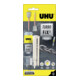 UHU 2K-Reparaturkleber Turbo Fix² Flüssig Metall 10g metall-grau-1