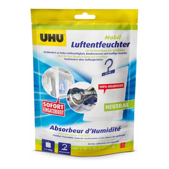 UHU DÉSHUMIDIFICATEUR AIRMAX MOBILE 100g