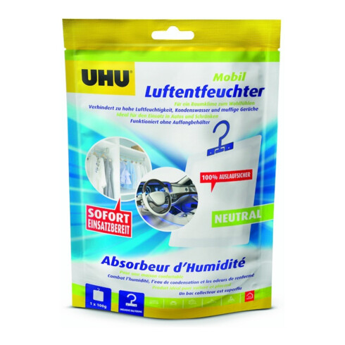 UHU DÉSHUMIDIFICATEUR AIRMAX MOBILE 100g