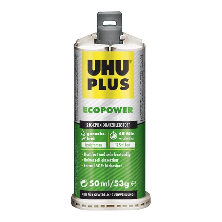 UHU Epoxidharzkleber PLUS ECOPOWER DK Kartusche 50ml