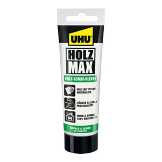 UHU Holzkonstruktionsklebstoff HOLZ MAX EN 204: D4 beige 100g Tube