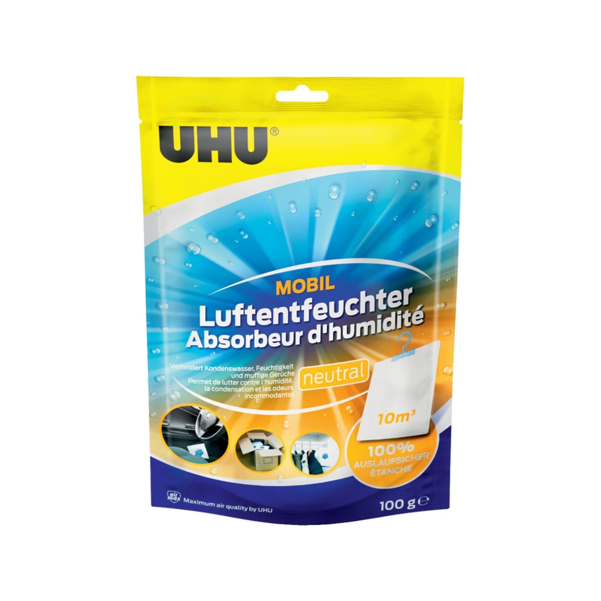 UHU LUFTENTFEUCHTER AIRMAX MOBIL 100g