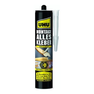UHU MONTAGE ALLESKLEBER Kartusche 425g