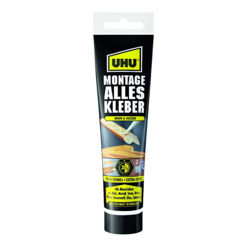 UHU MONTAGE ALLESKLEBER Tube 165g