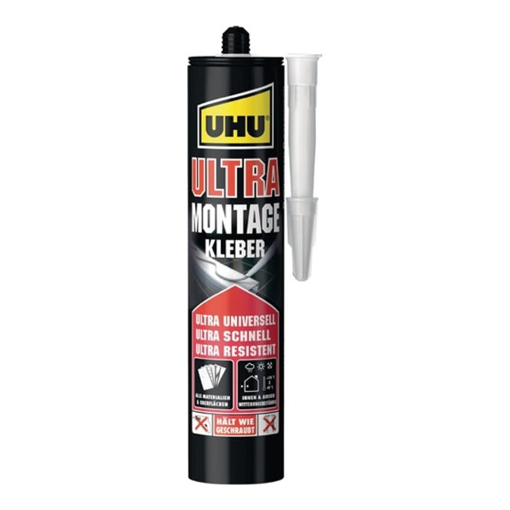 UHU Montagekleber ULTRA weiß 435 g Kartusche