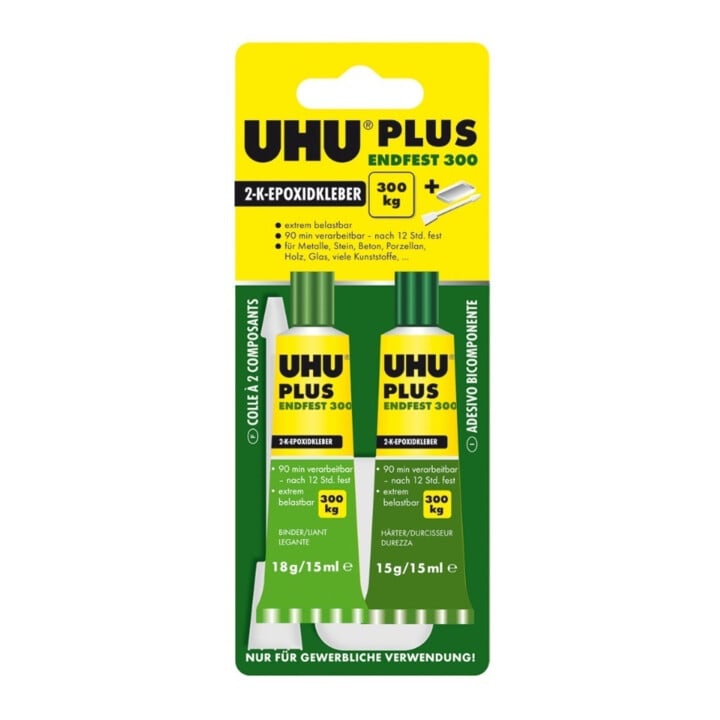 UHU Plus Endfest 300 2K Epoxidklebstoff 33gr