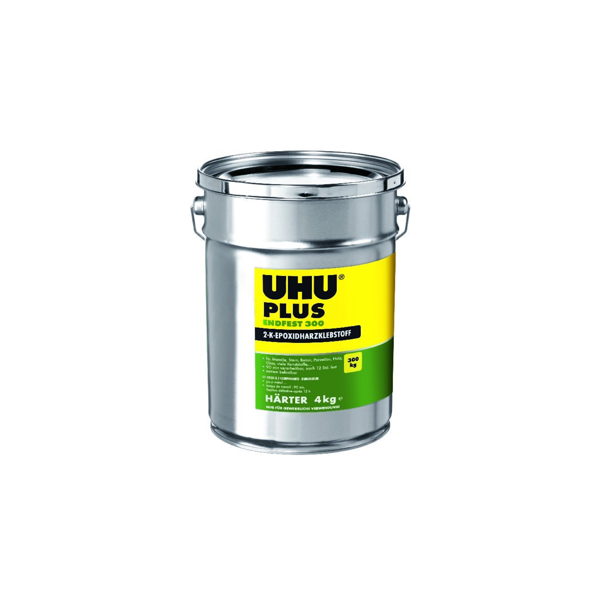 UHU PLUS ENDFEST 300 H Härter, Eimer 4kg 2-Komponentenepoxidkleber