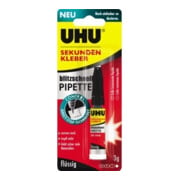UHU Sekundenkleber 3g f.Gummi/Ku. f.Stahl/Eisen/Alu.-2