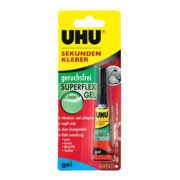 UHU Supergel Flex Colle instantanée sans odeur 3g-4
