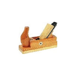 Ulmia Rabot de finition HW3-48 avec semelle en bois de bouleau blanc