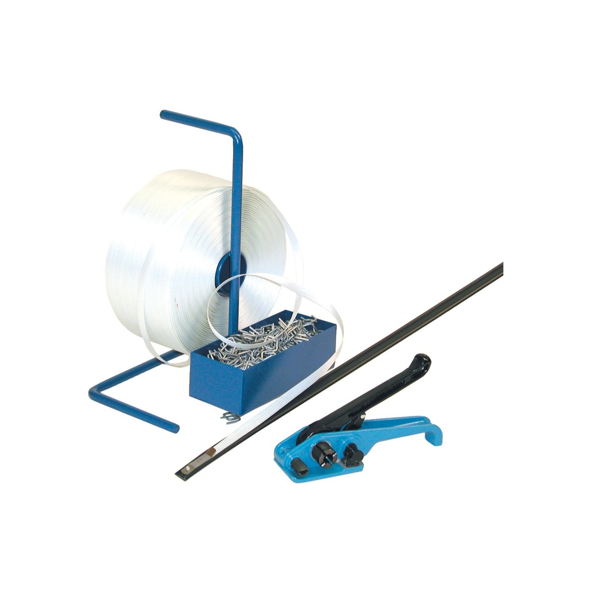 Umreif.Komplettsystem Polyesterband 25mm verl. ; Banholzer & Wenz