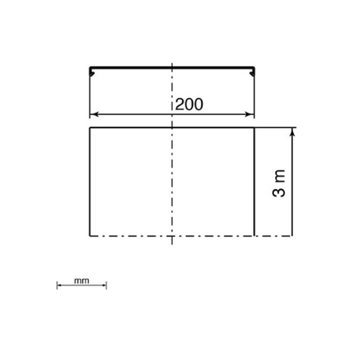 Unex Abdeckung lgr 60x200 66202