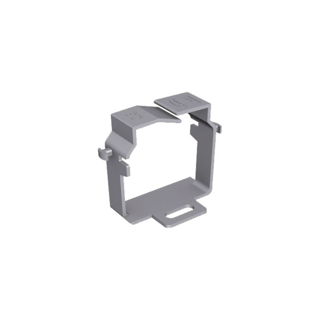 Unex Agrafe de maintien filaire gr RAL7030 pour 60x40 40864