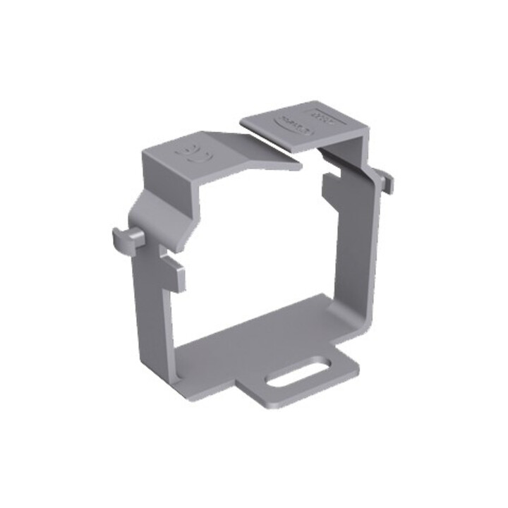 Unex Agrafe de maintien filaire gr RAL7030 pour 60x40 40864