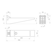 Unex Bras isolant 60x300 lgr 66303-4