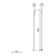 Unex Colliers de serrage bleus détectables 7,6x376 2273DT