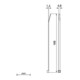 Unex Colliers de serrage détectables bleus 4,8 x 188 2244DT