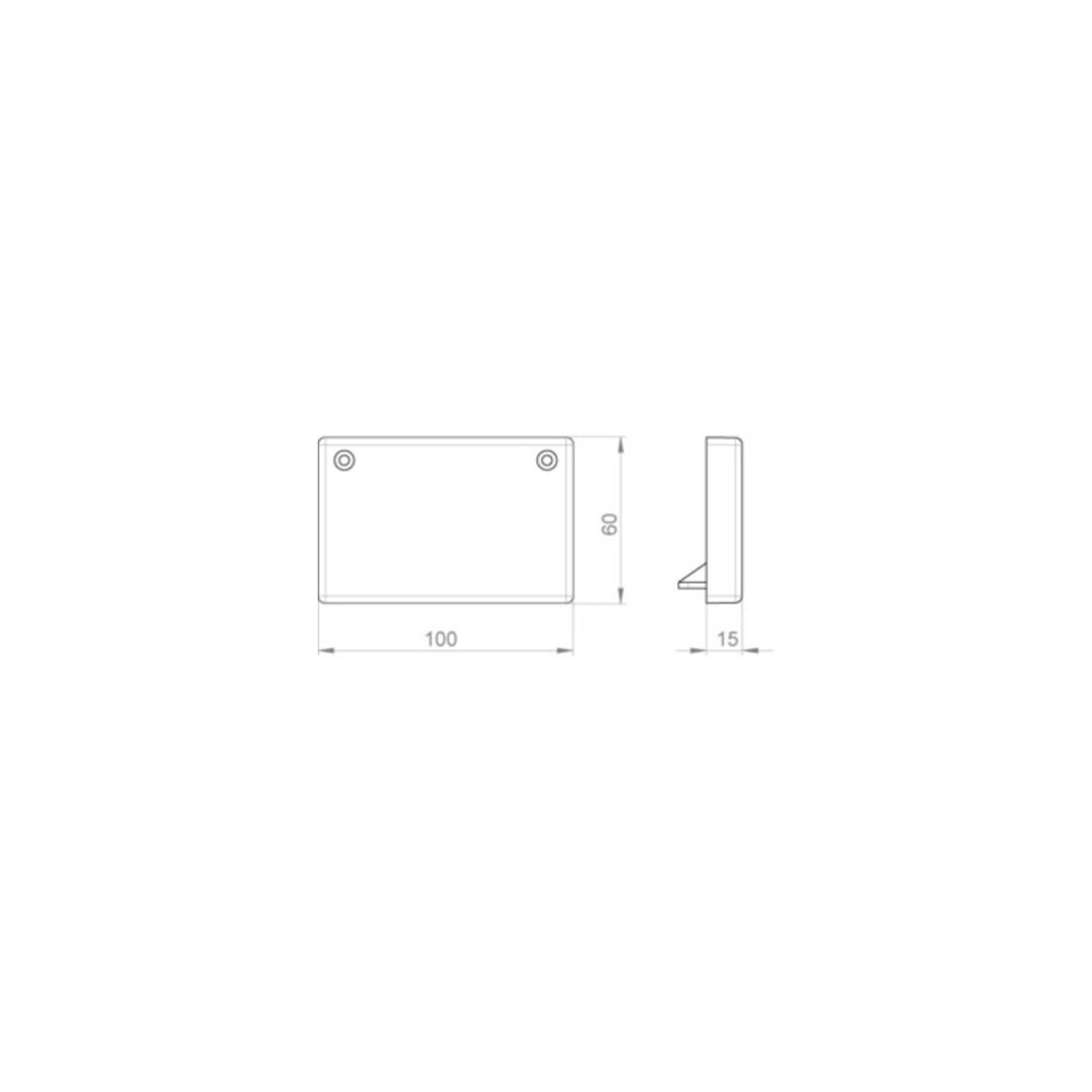 Unex Embout 60x100 Lgr 66113