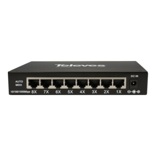 unex Ethernet Switch L2 SWUM-1000-8 8x10/100/1000Mbps