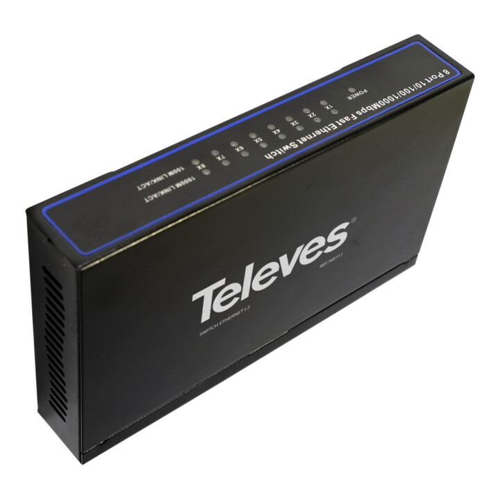 unex Ethernet Switch L2 SWUM-1000-8 8x10/100/1000Mbps