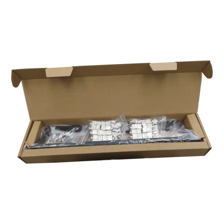unex Frontblende 19" 1HE incl. 24xCAT6AB-UFBCAT6AB-S