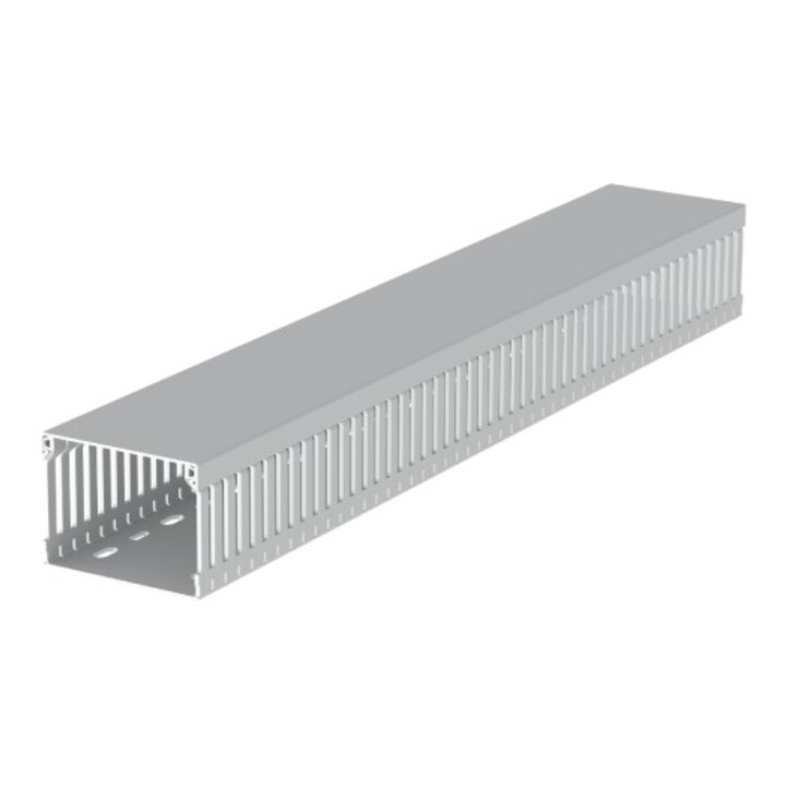 Unex Goulotte de câblage gris clair RAL7035 60x80 60.80.88