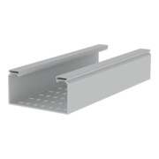Unex Goulotte perforée, gris clair 66220-1