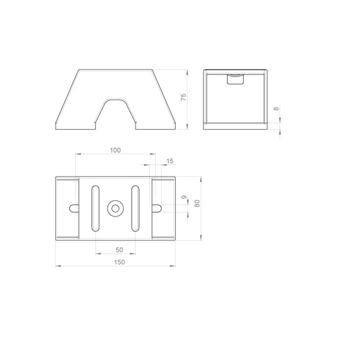 Unex Längsträger grande isolé 66155