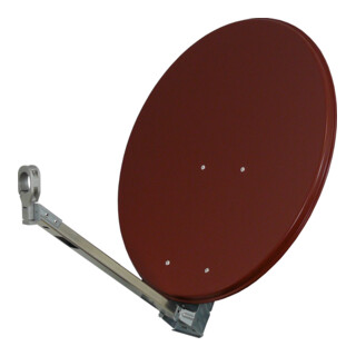 unex Réflecteur en aluminium S660-Z 67 × 71 cm brique rouge