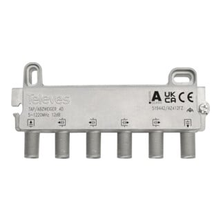 Unex Séparateur 4 voies 5-1218 MHz AD : 12 dB AZ412FZ