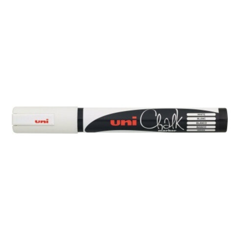 uni-ball Kreidemarker Chalk PWE-5M 186201 rund weiß