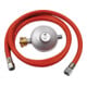 Unicraft Druckminderer 700 mbar mit Gasschlauch 1,5 m