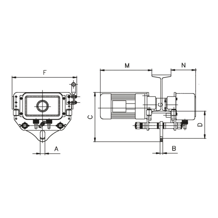 Unicraft Elektrofahrwerk EFW 2-1