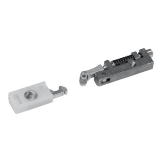 Unité de fixation à encliqueter Dorma RF G 96 N 20 f. Gleitsch. G 96 N 20 Vitesse d'ouverture max. 120 degrés