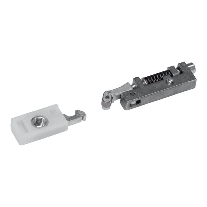 Unité de fixation à encliqueter Dorma RF G 96 N 20 f. Gleitsch. G 96 N 20 Vitesse d'ouverture max. 120 degrés